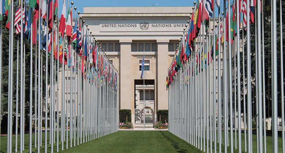 United Nations Headquarters, Geneva (by John Samuel, CC-BY-SA-4.0).