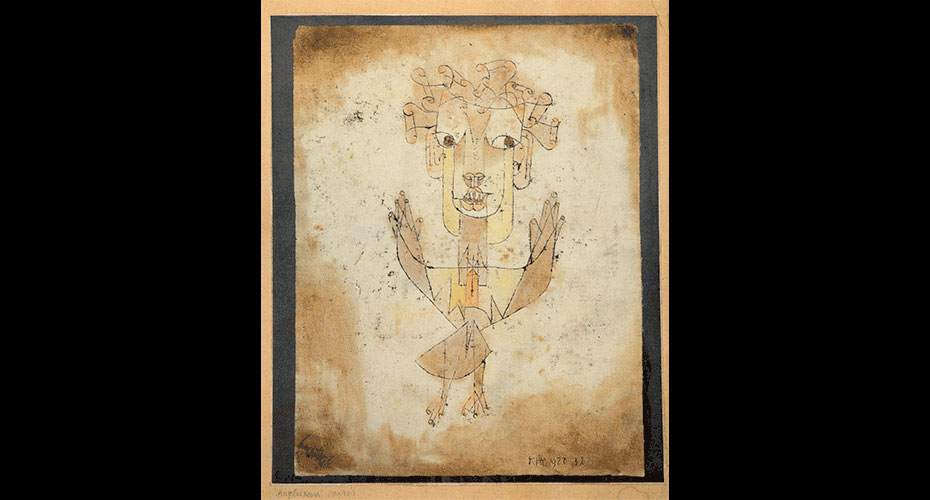 By Paul Klee: Angelus Novus – Photo in the Public Domain