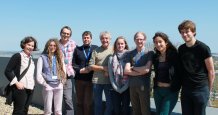 Tony Juniper at the ESI with staff and students