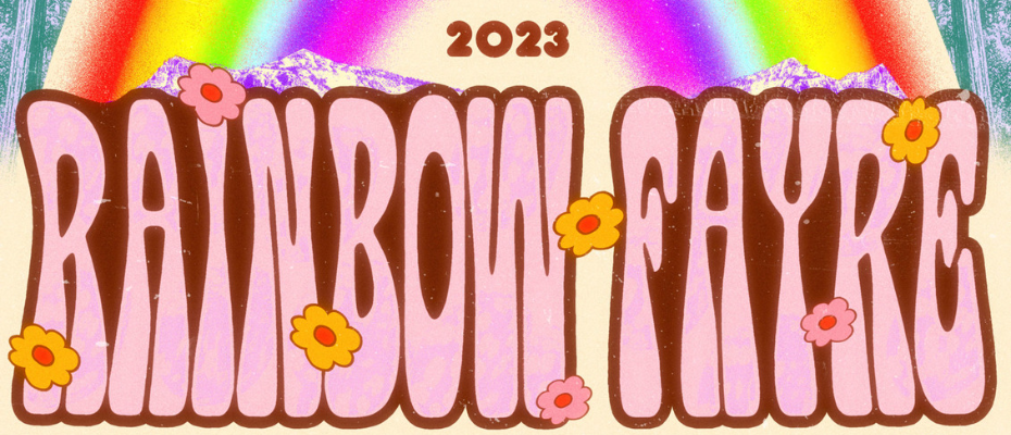 Banner Rainbow Fayre 2023