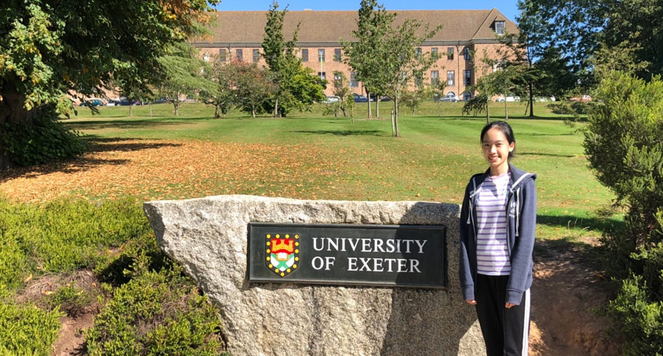 Natasha | Study | University of Exeter