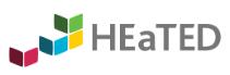 HEaTED logo