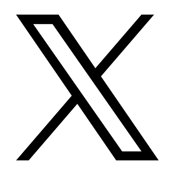X (formally known as Twitter) logo