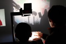 Bill Douglas Cinema Museum shadow puppets