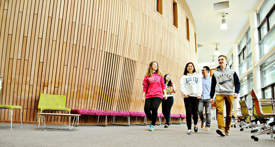INTO: Programmes for International Students | Postgraduate taught |  University of Exeter