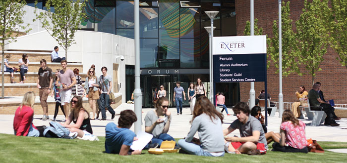campus tours exeter