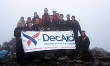 The Munro Mission - the team on the final summit, Ben Hope