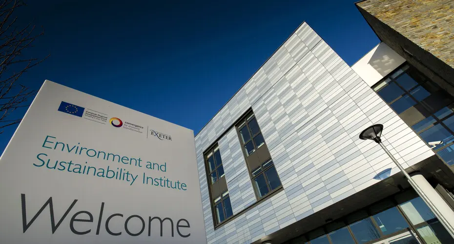 The Environment and Sustainability Institute building