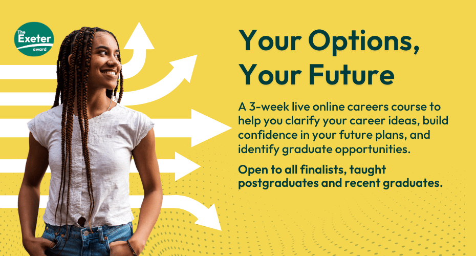 student on a yellow background