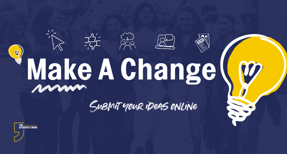 'Make a change submit your ideas online'