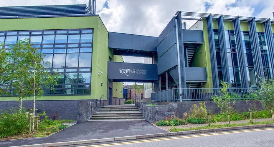 Exterior view of the Stella Turk Building on Penryn Campus.