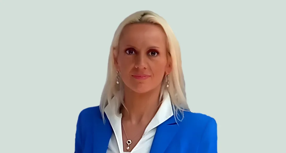 Head and shoulders photo of professor vicky kiosse.