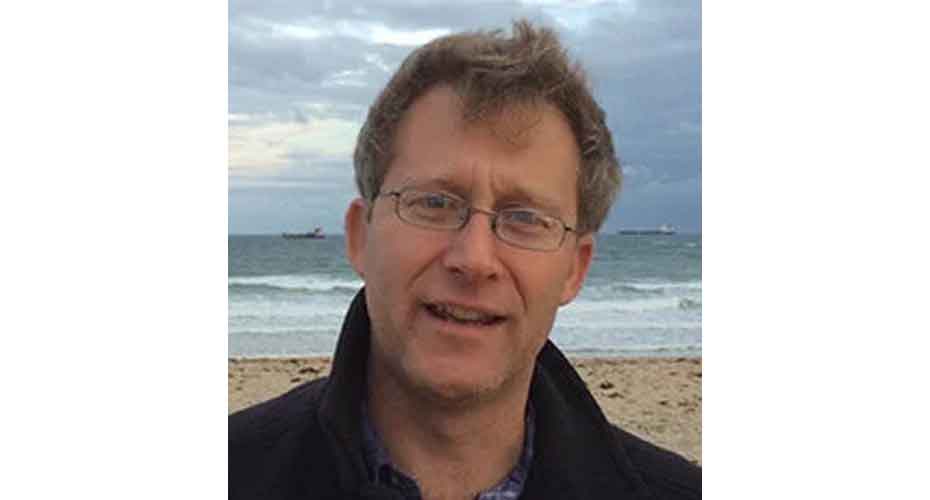 Head and shoulders of Ben Raymond