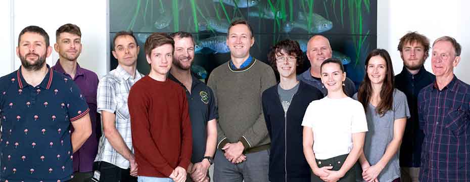 The Aquatic Resources Centre staff team