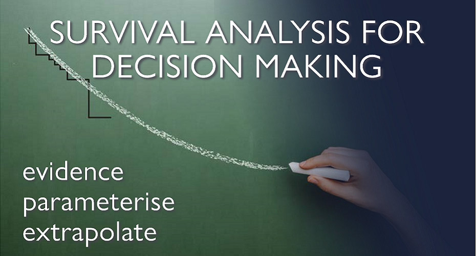 Survival analysis for decision making - evidence, parameterise, extrapolate
