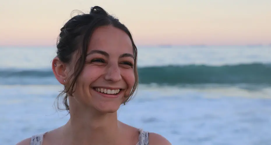 Lucie, graduated in July 2019