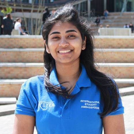 India | International students | University of Exeter