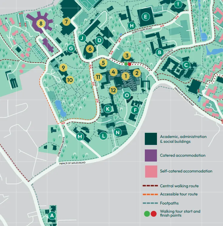 Self guided Tour Streatham Campus University Of Exeter Self guided Tour Streatham Campus University Of Exeter