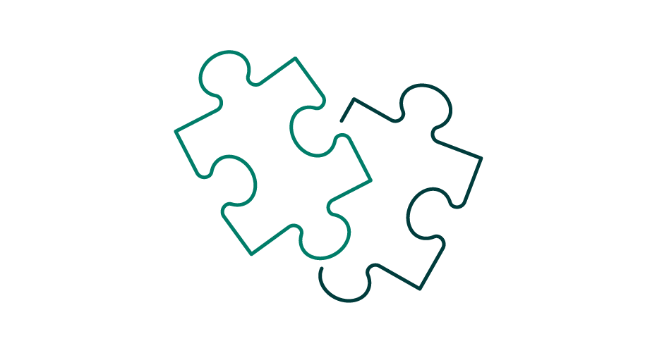 Jigsaw pieces icon