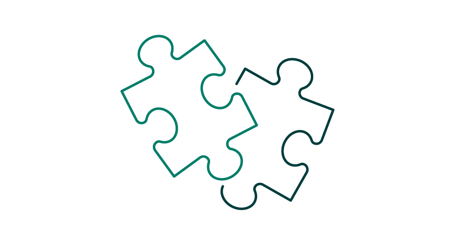 Jigsaw pieces icon