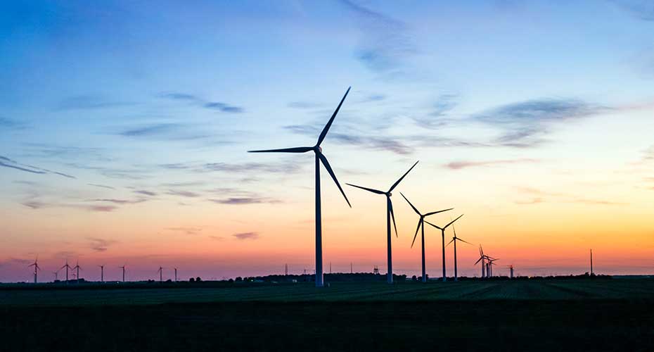 Environmental inteligence network wind turbines