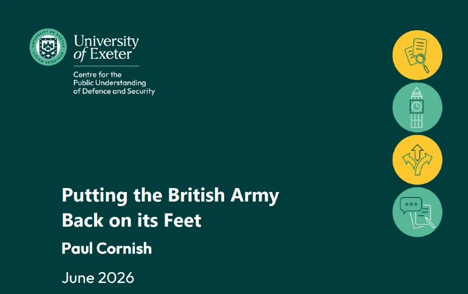 Front cover illustration of Putting the British Army Back on its Feet