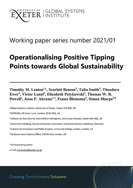 Operationalising positive tipping points working paper image