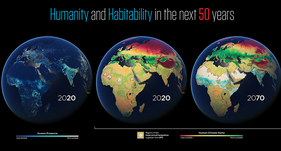 2020-2070 human habitabilty