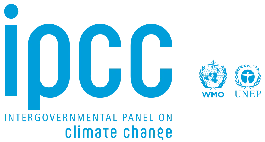 Logo for the intergovernmental panel on climate change.