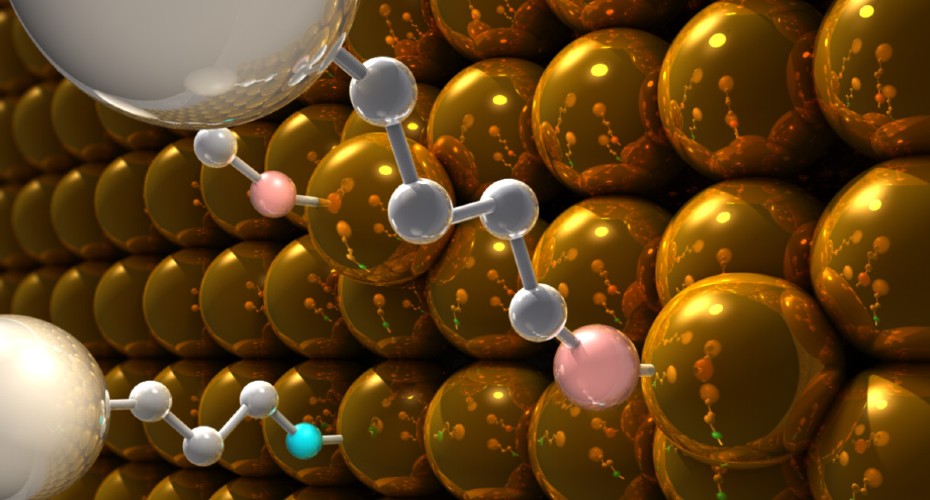 graphic of molecules