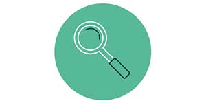 Magnifying glass icon
