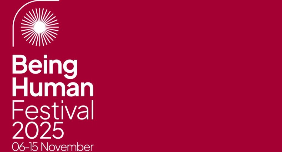 A logo for the 2025 Being Human festival