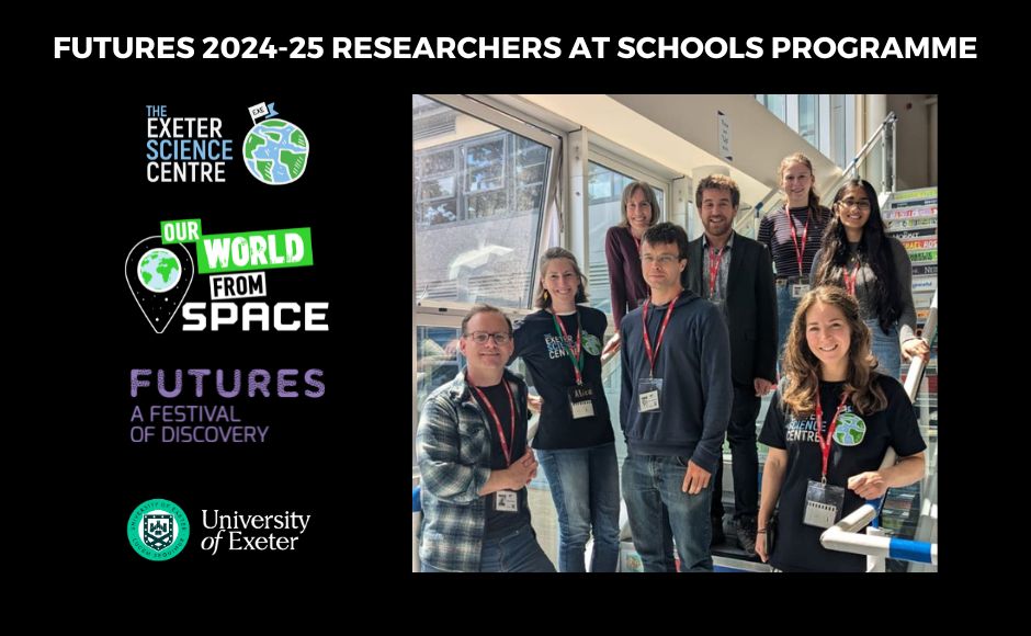 A promotional design for the Our World in Space programme