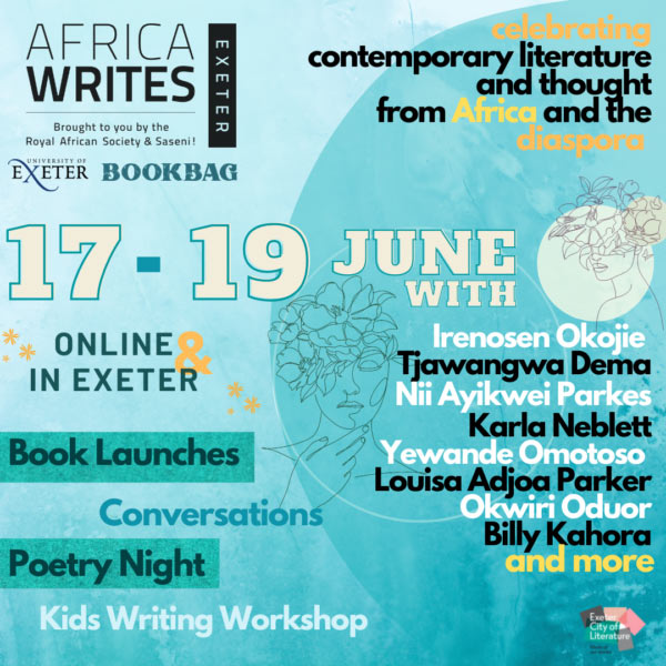 Event poster: Africa Writes 17 - 19 June 2022