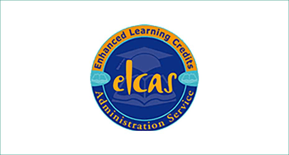 ELCAS logo with border