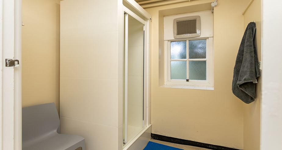 Lopes Hall shared bathroom