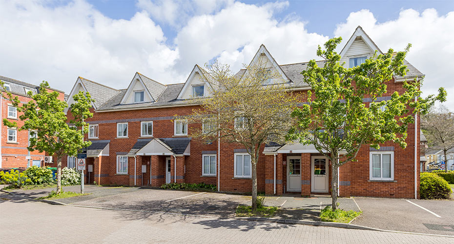 Exterior shot of St David's accommodation