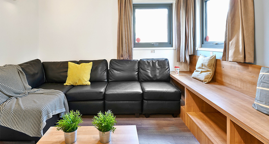 Living area at Trust House