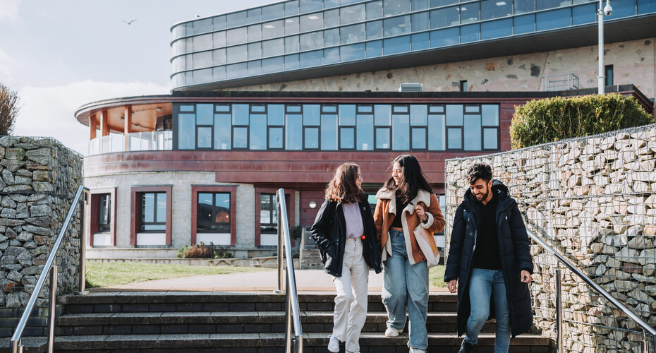 Outside view of Exchange building on Penryn Campus