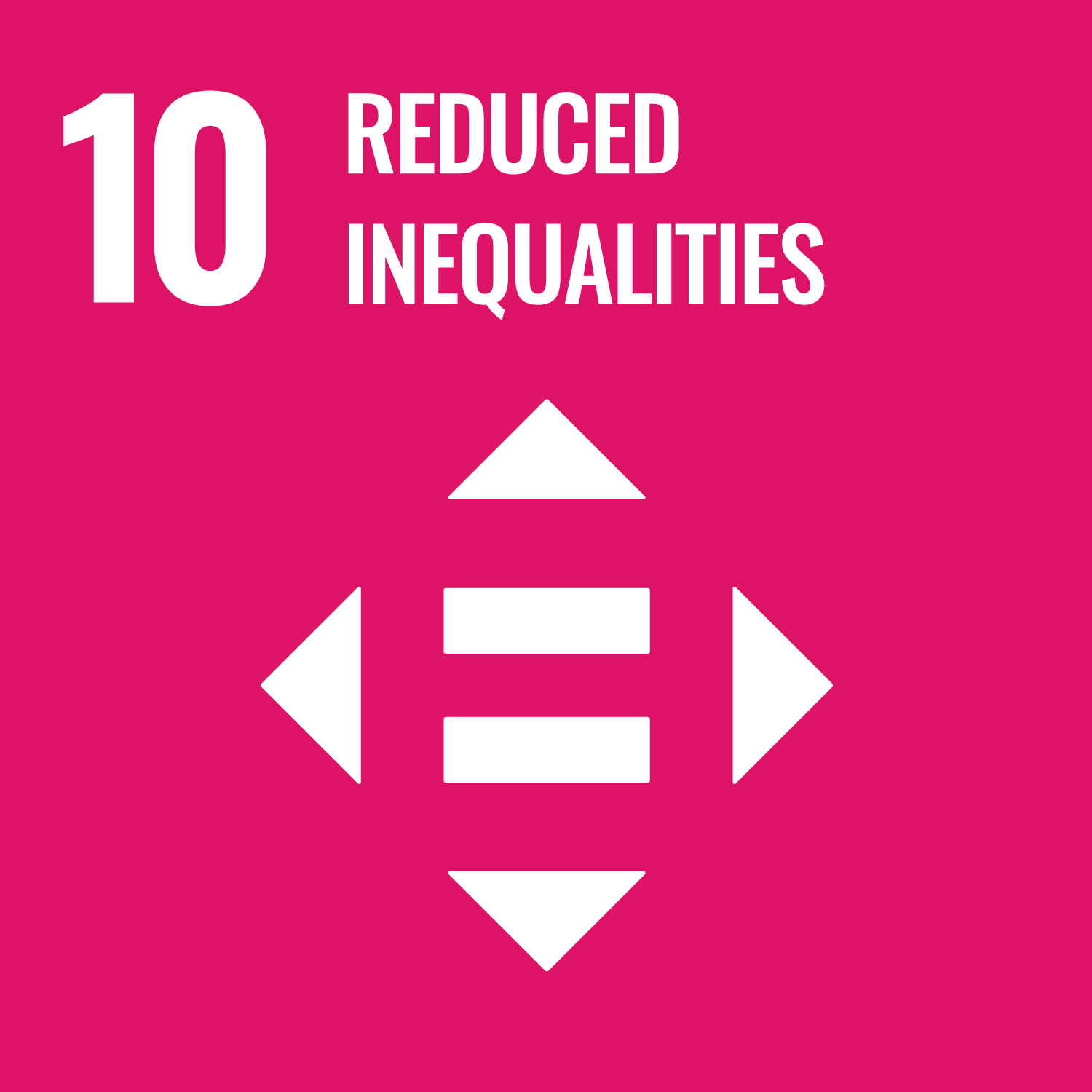 United Nations Sustainable Development Goals Number 10 image