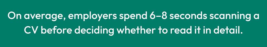 Why are tailored CVs important