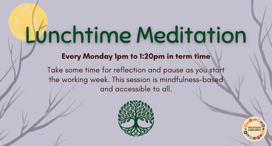 Lunchtime Meditation graphic
