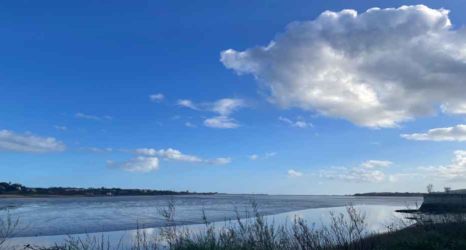 Clouds over Exe estuary