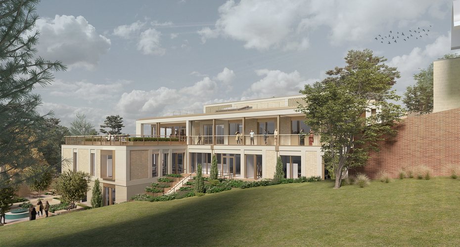 An artist impression of the new Al Qasimi Building